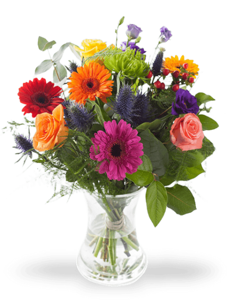 bouquet colorato di fiori misti